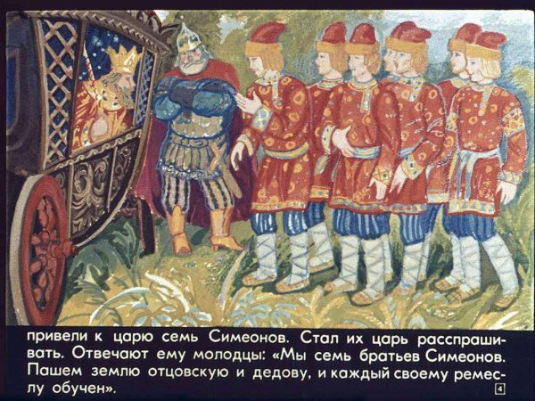 Русская сказка семь Симеонов