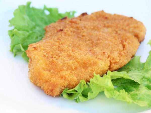 Шницель из филе курицы