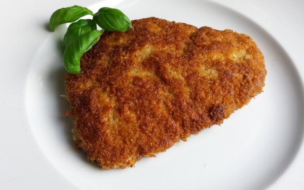 Шницель по венски из свинины