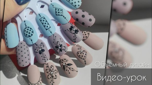 Узоры для ногтей легкие и красивые