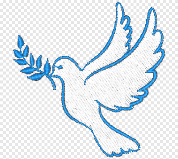 Белый голубь символ мира