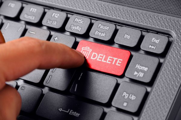 Кнопка delete