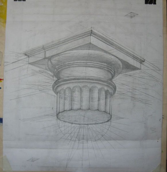 Дорическая Капитель построение