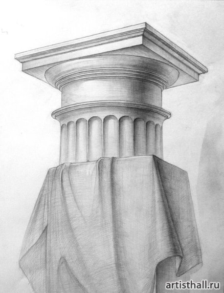 Капитель дорического ордера гипс