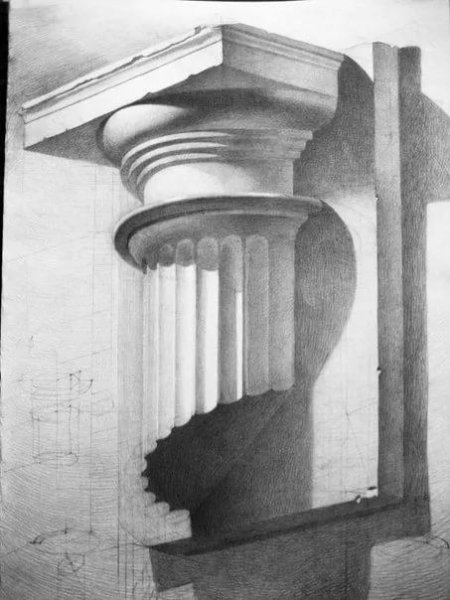 Дорическая Капитель в архитектуре