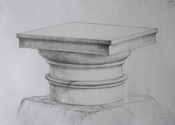 Рыжкин дорическая Капитель