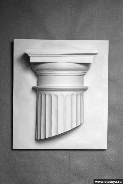 Капитель дорическая гипсовая модель