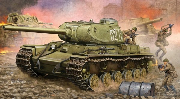 Сборная модель Trumpeter Soviet KV-122 Heavy Tank (01570) 1:35