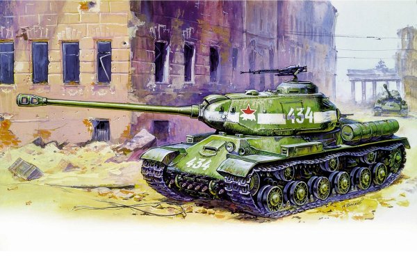 Советский танк ИС-2