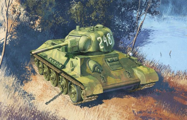 Танк т 34 1942