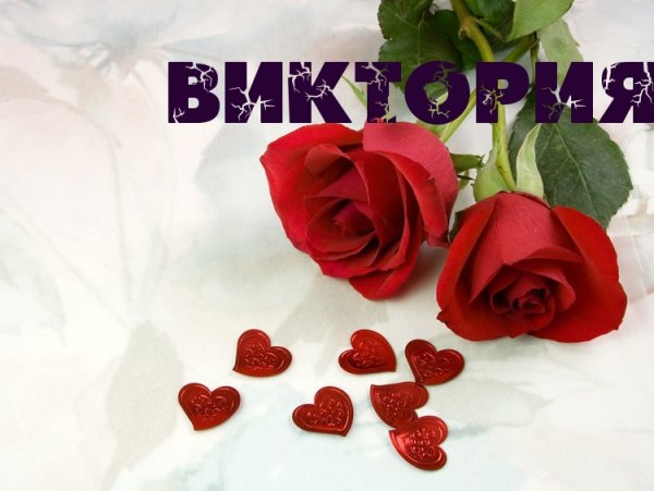 Красивые цветы для Вики