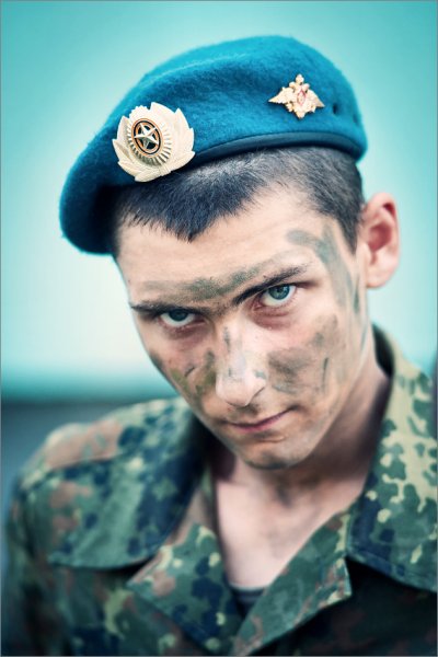 Лицо военного