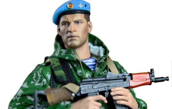 Разведчик ВДВ - коллекционная фигурка 1/6 KGB-003 Russian VDV Scout - KGB Hobby