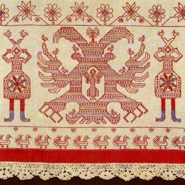 Народная вышивка Батаршина