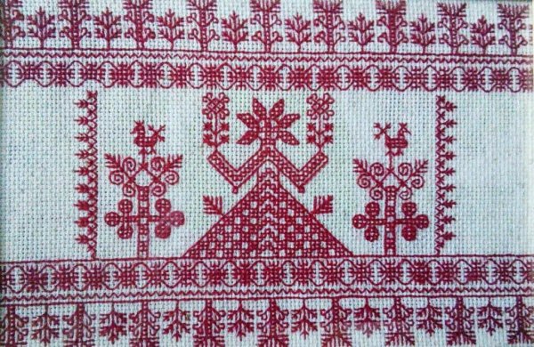 Народная вышивка Макошь