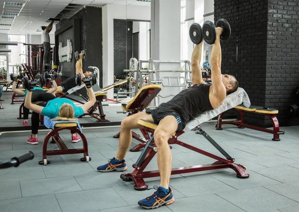 Кач в спортзале
