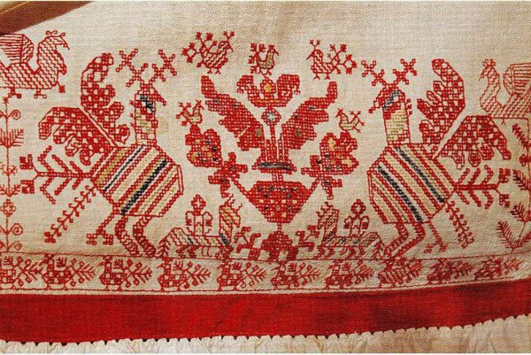 Орнаменты вышивки Олонецкой губернии