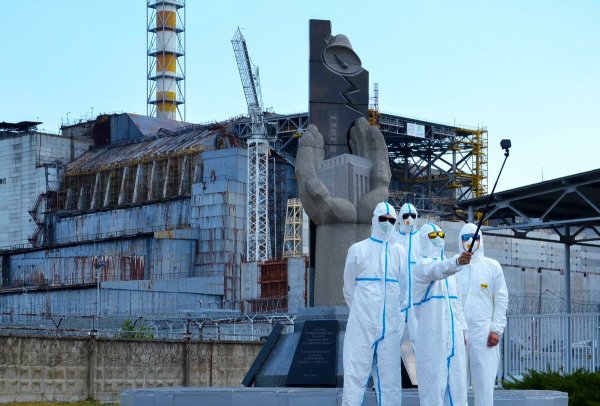 Атомная станция ЧАЭС Чернобыльская