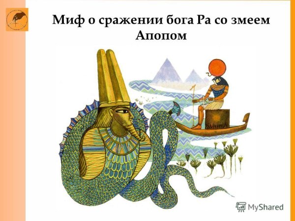 Бог Апоп в древнем Египте