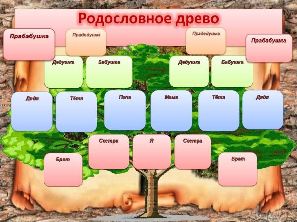 Родословная моей семьи
