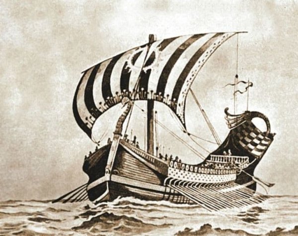 Корабли финикийских мореплавателей