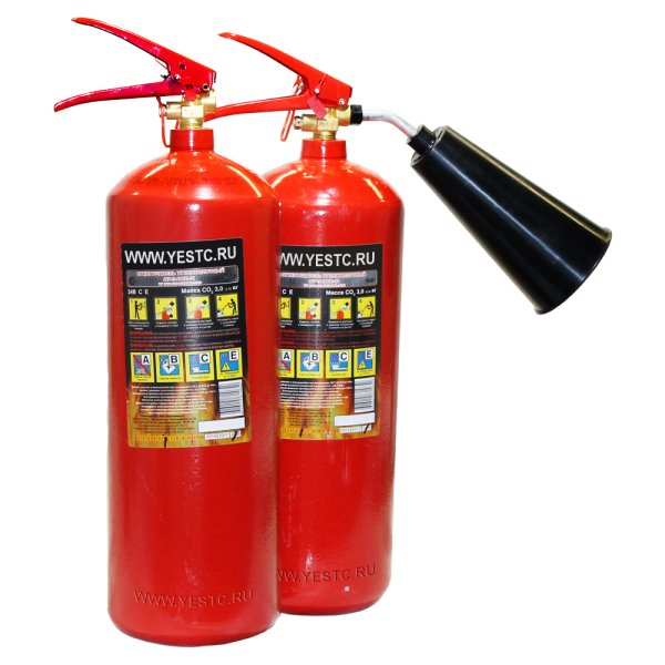 Огнетушитель углекислотный ОУ-2, ОУ-5, ОУ-8