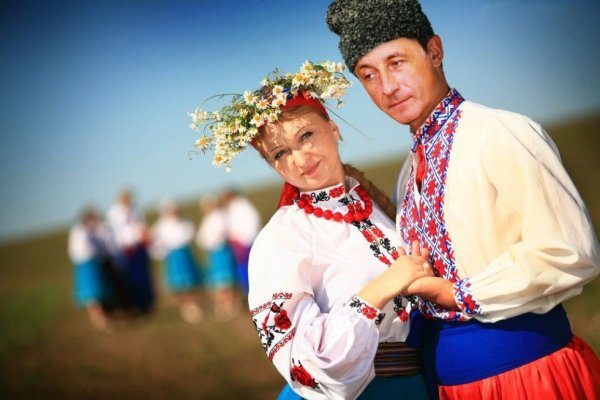 Свадебный костюм украинцев