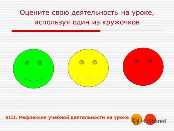 Рефлексия своей деятельности