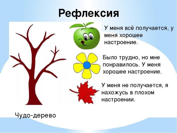 Рефлексия дерево настроения