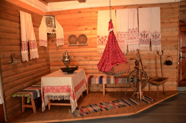 Рязанская область музей русская изба