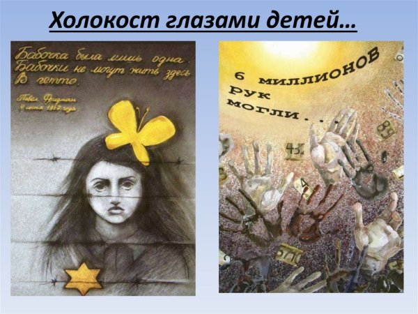 Холокост плакат