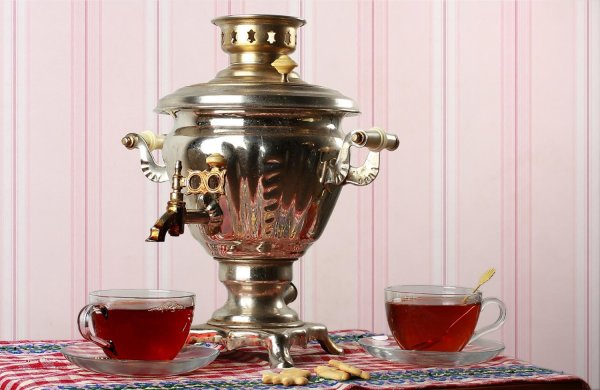 Чаепитие с самоваром