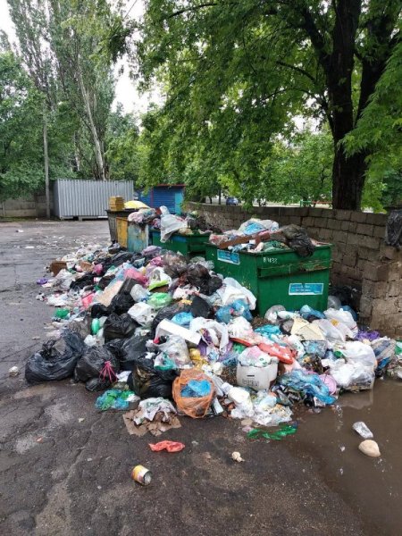 Мусор в городе