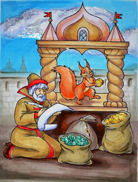 Царь Берендей рисунок