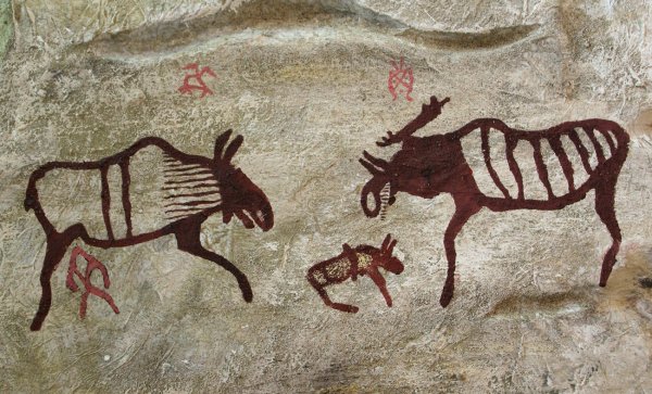 Петроглифы Ленских столбов