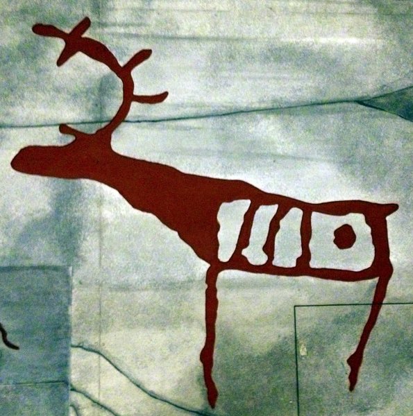 Петроглиф Лось