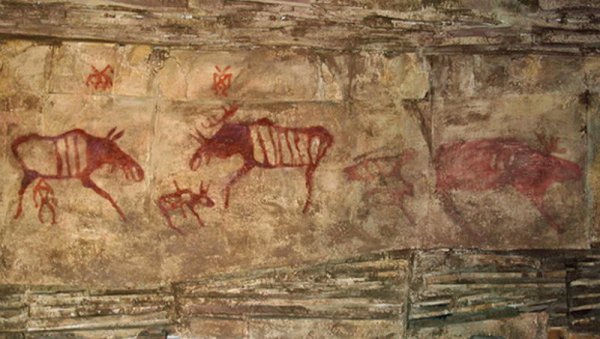 Олёкминский заповедник Наскальная живопись