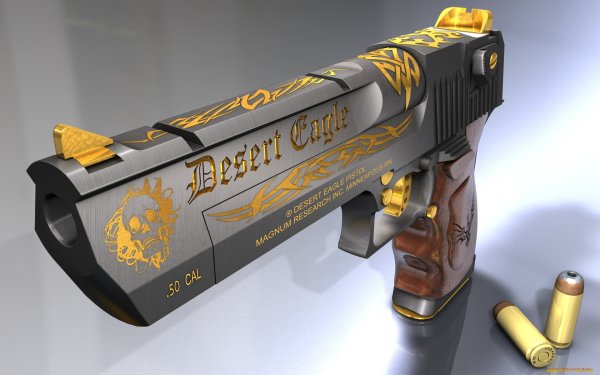 Золотой Desert Eagle