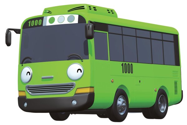 Тайо зеленый автобус