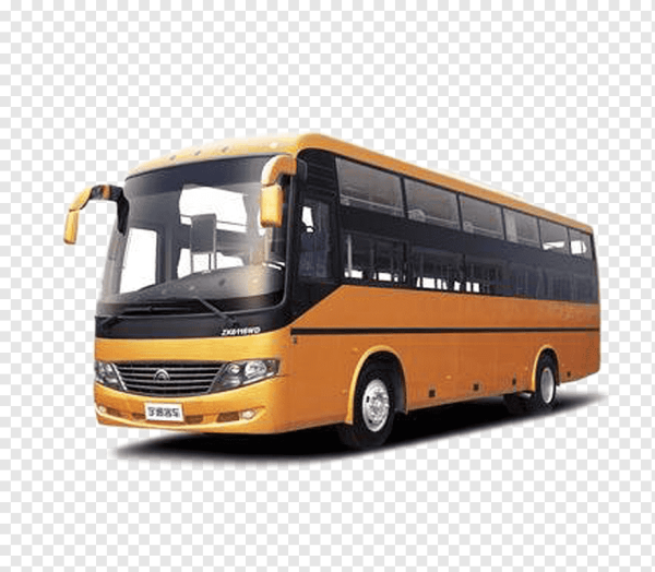Автобус Ютонг желтой