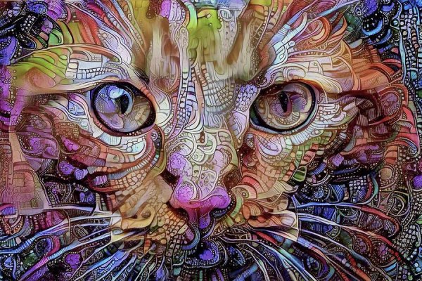 Психоделический кот