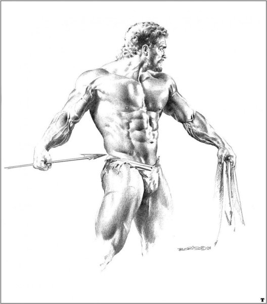 Геракл голова гипс