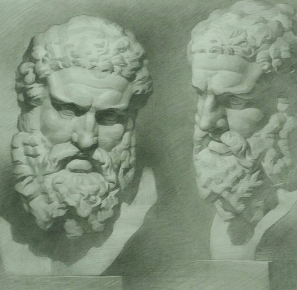 Лаокоон Академический рисунок