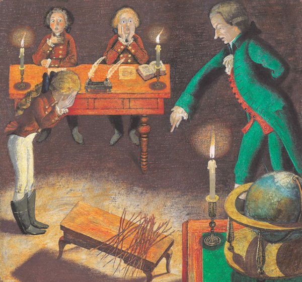 Погорельский черная курица иллюстрации