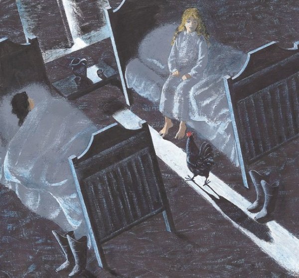 Погорельский черная курица иллюстрации Рейпольского