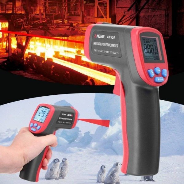 Пирометр бесконтактный диапазон измерений -50-1600