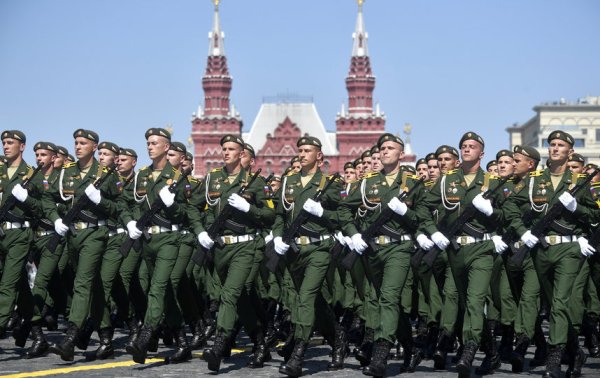 Военный парад в Москве 2020