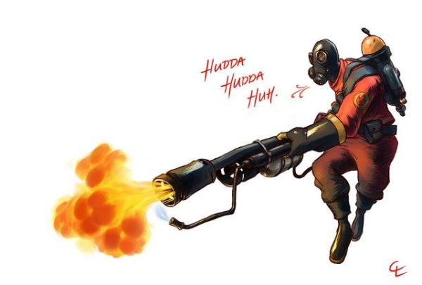 Tf2 Pyro оружие