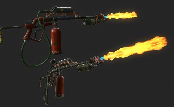 Rust огнемет