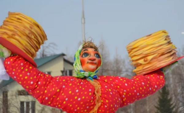 Баба на Масленицу
